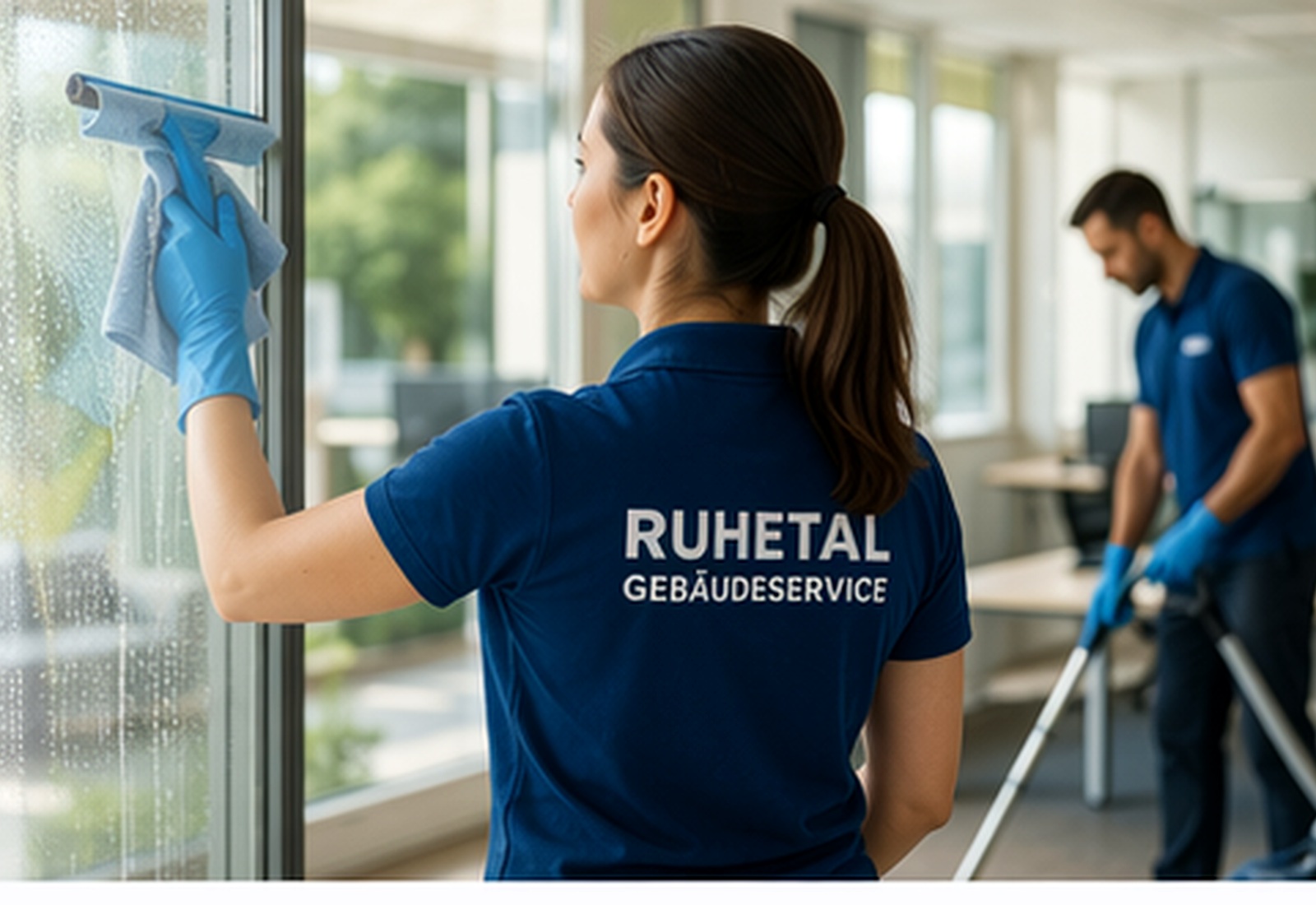 Ruhetal Gebäudeservice bei der professionellen Reinigung